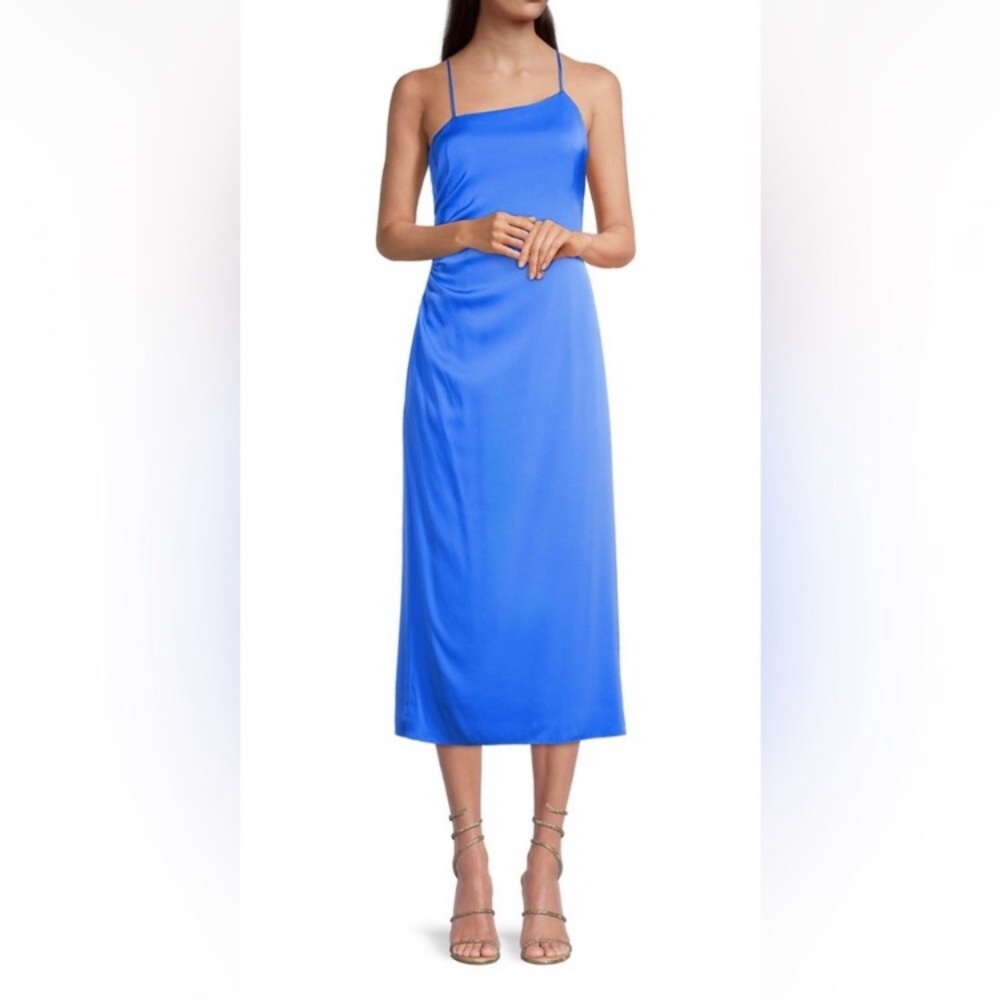 Milly Electra stretch satin dress